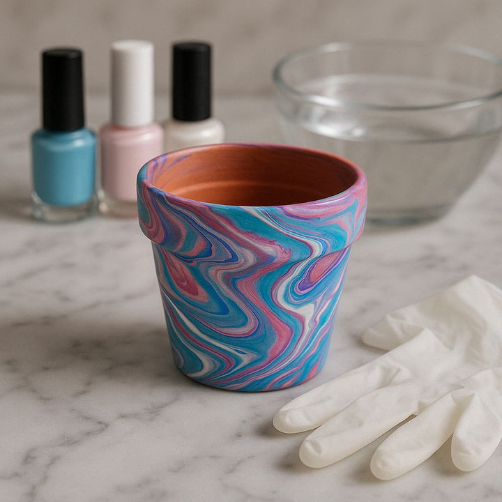 Marble Swirl Effect