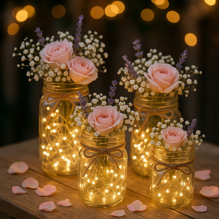 Mason Jar Centerpieces