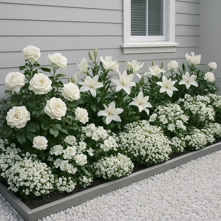 Monochrome Theme Bed