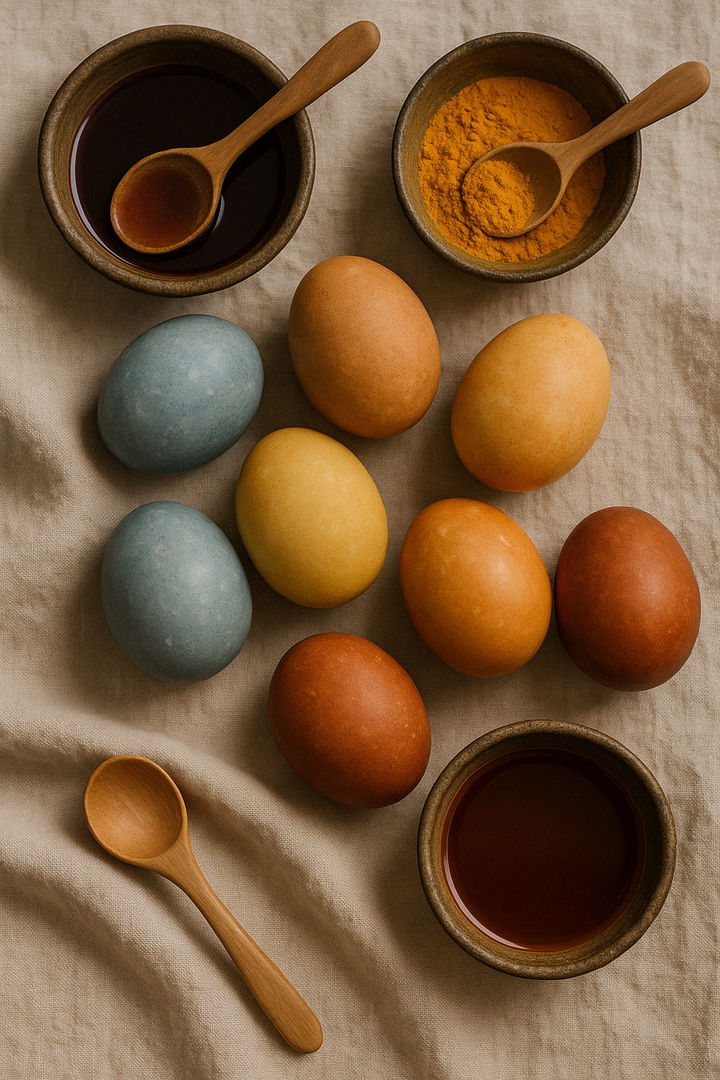 Natural Dyed Eggs