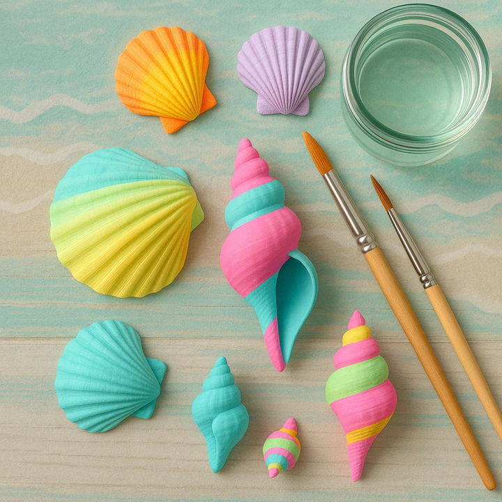 Painted Seashell Art