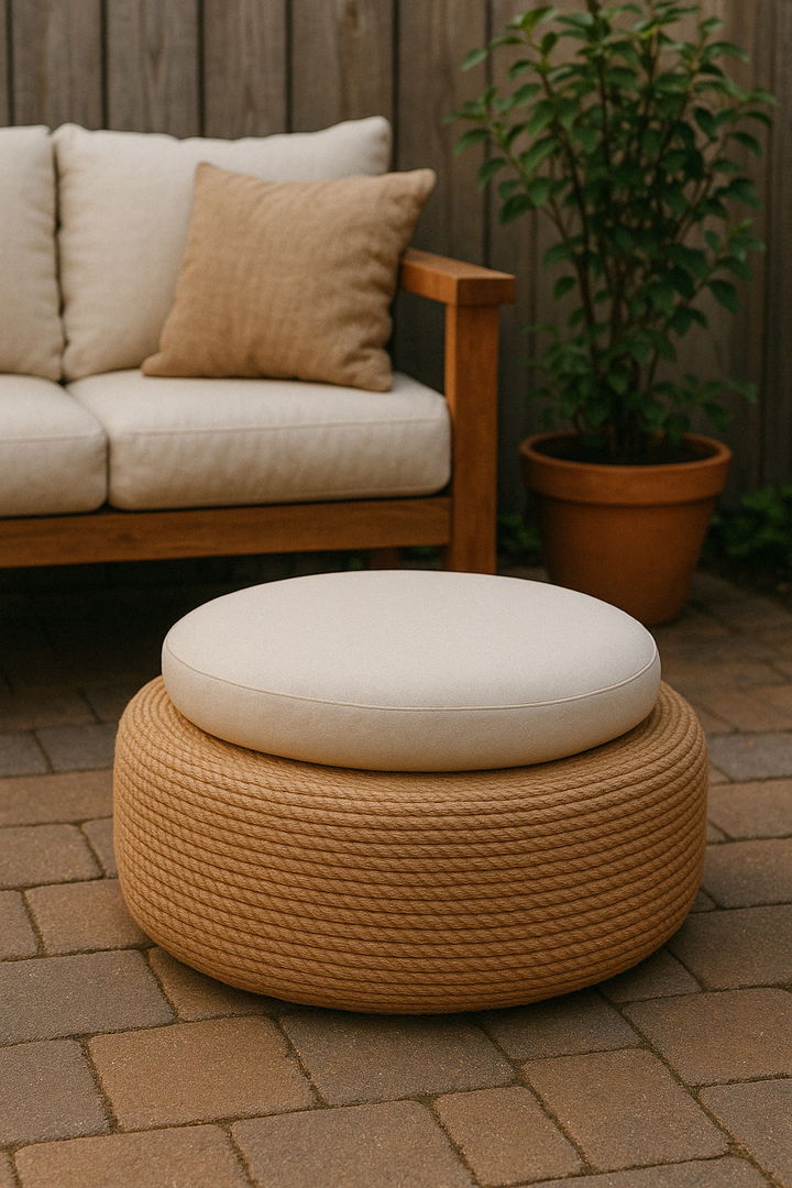 Tire Ottoman