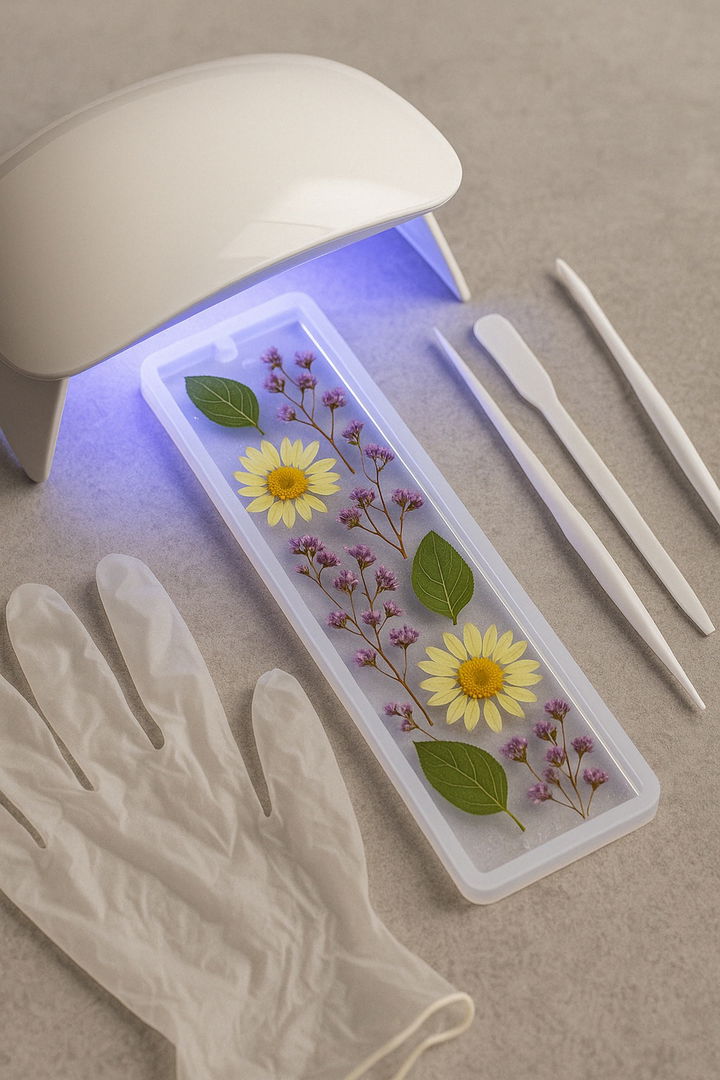 Transparent Resin Bookmark