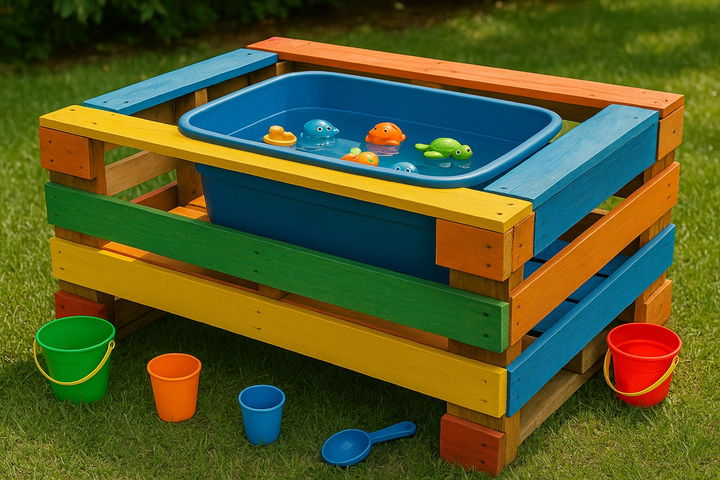 Upcycled Pallet Water Table