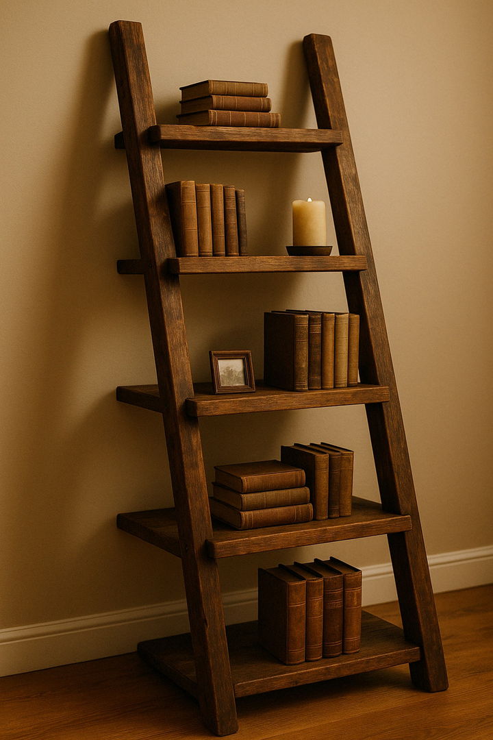 Vintage Ladder Shelf