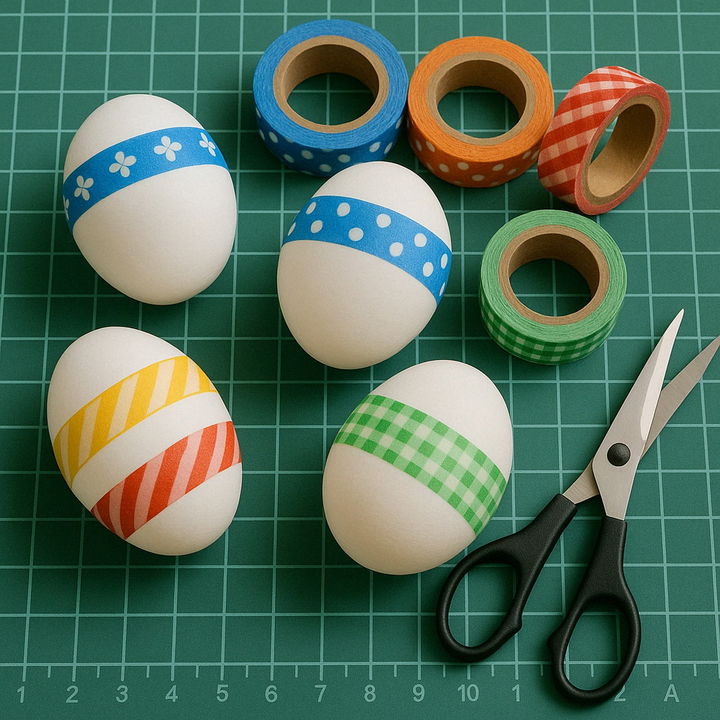 Washi Tape Eggs
