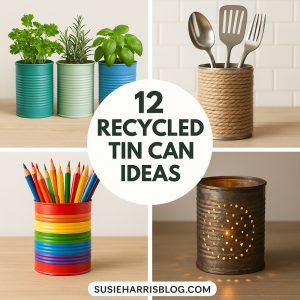 12 Recycled Tin Can Ideas