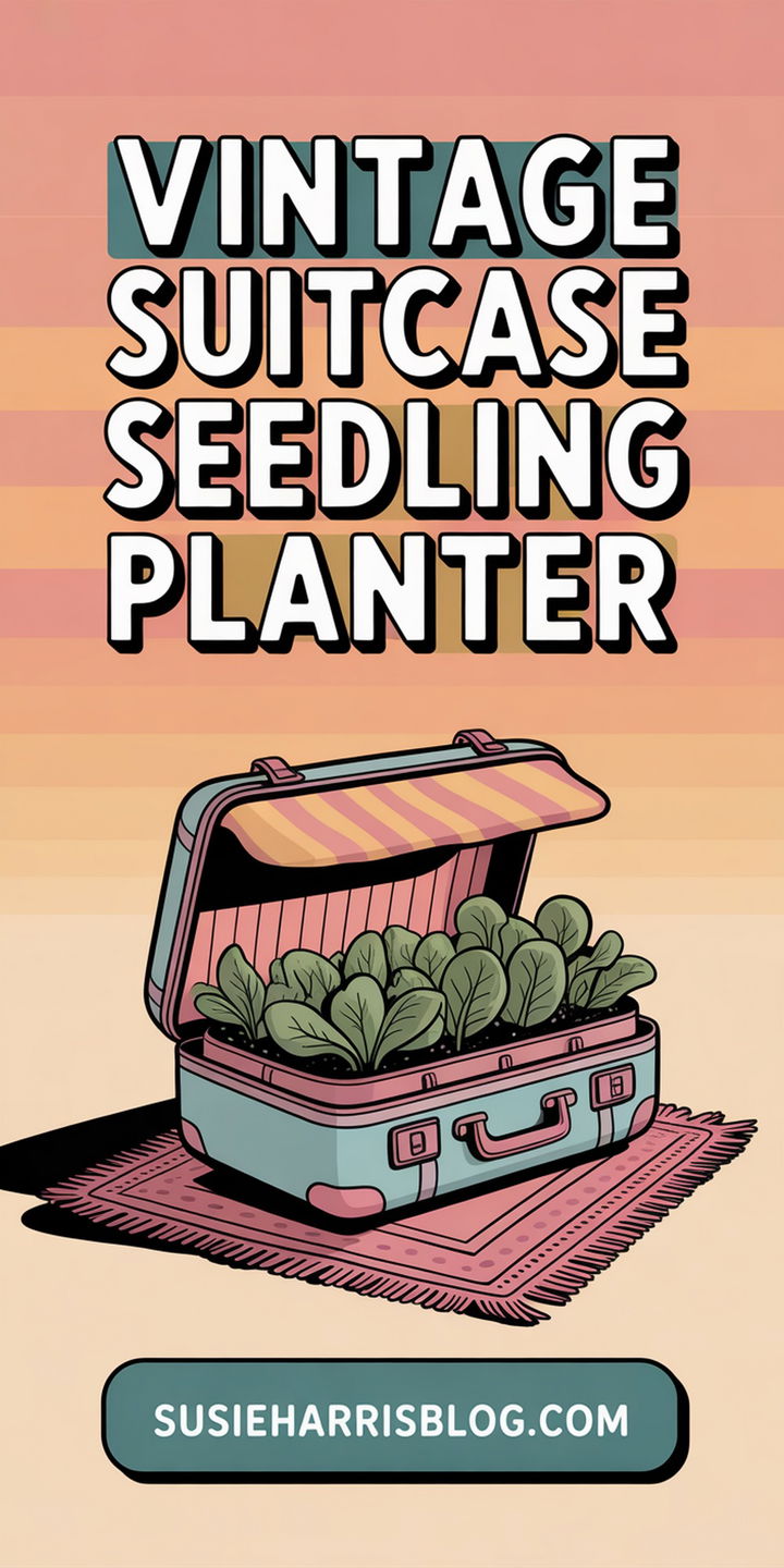 Suitcase Seedling Planter