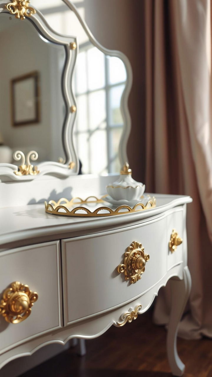 Curlicue Drawer Pulls with Easy Resin Casting
