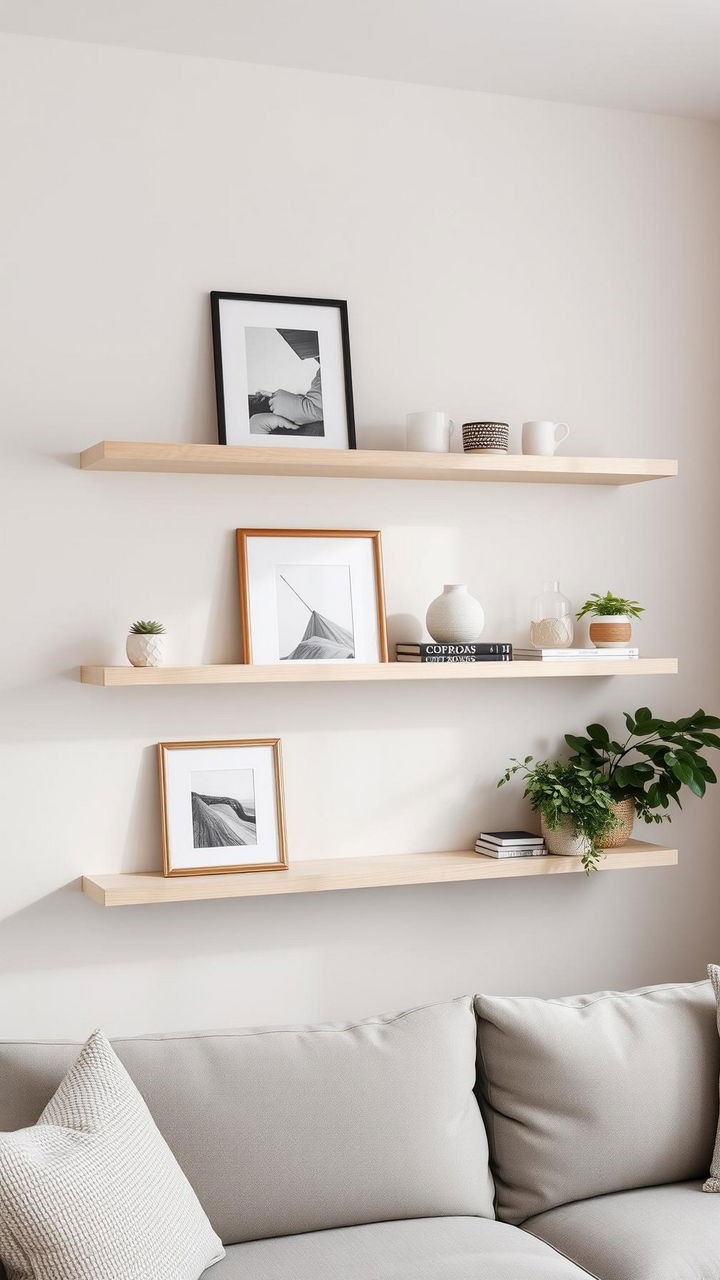 Floating Shelves Styling