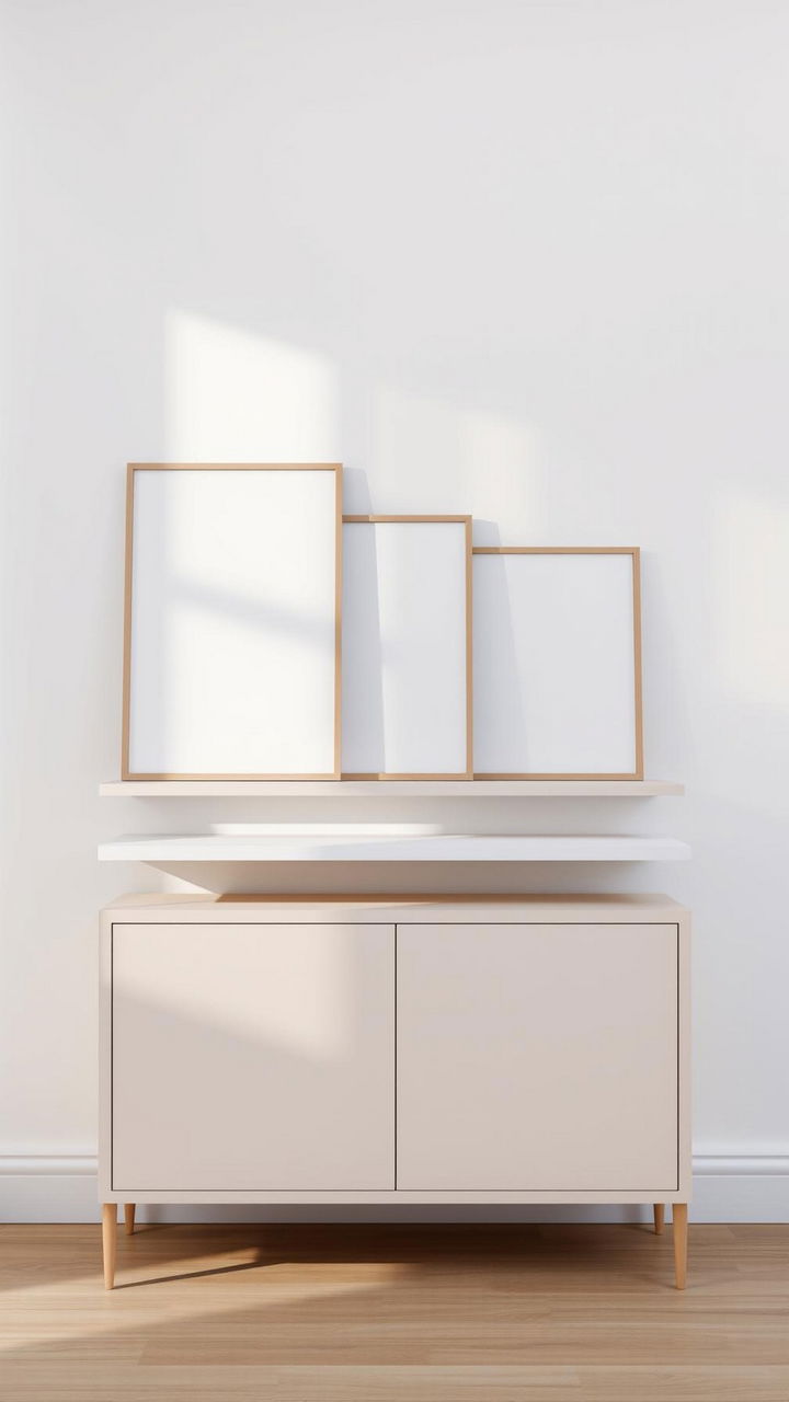Install a Slim Picture Ledge for a Rotating Minimal Gallery
