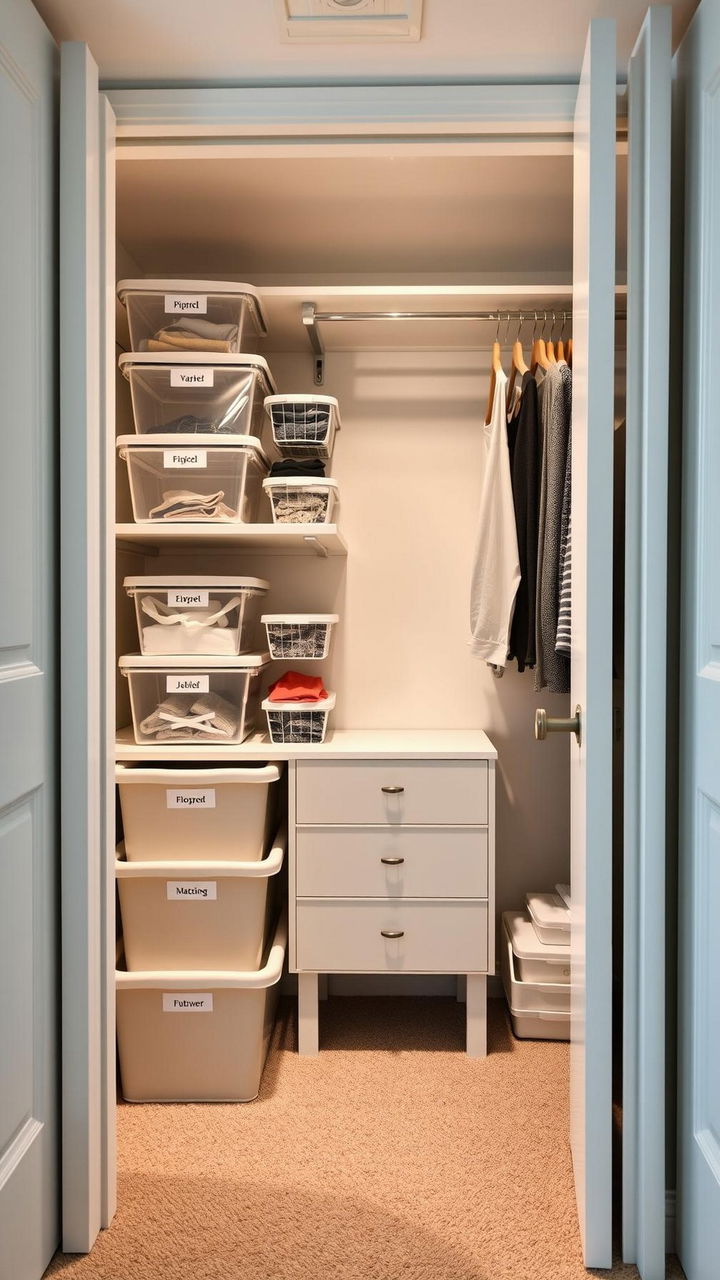 Max Out Under Bed and Closet Space with Smart Add Ons