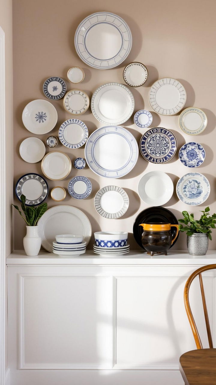 Plate Wall Arrangement
