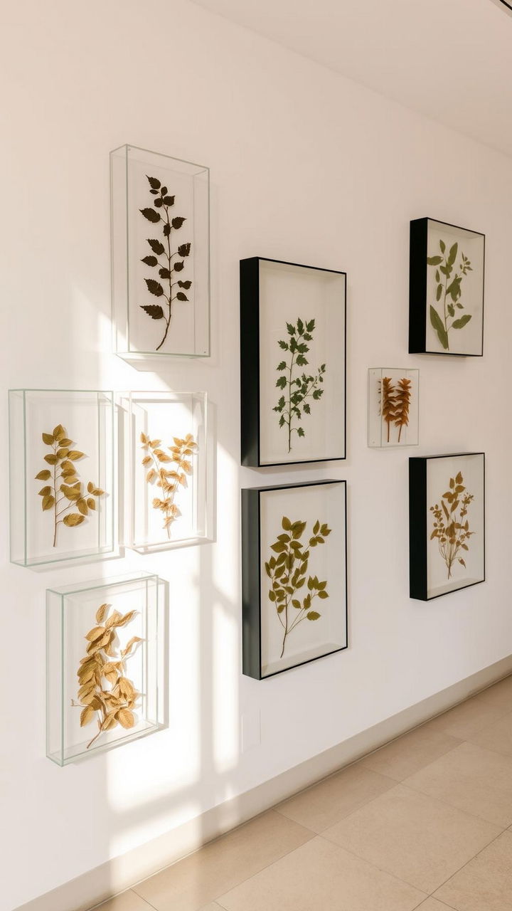 Pressed Botanical Frames