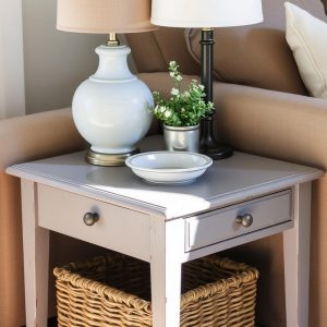 Thrift Flip Side Table Using Chalk Paint